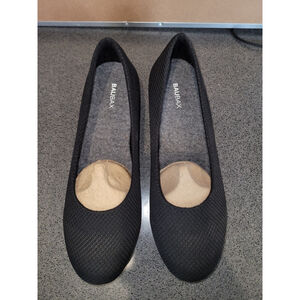 NEW Baubax Dressy Flats Women’s 11 Black Merino Wool Bamboo Eco Shoes